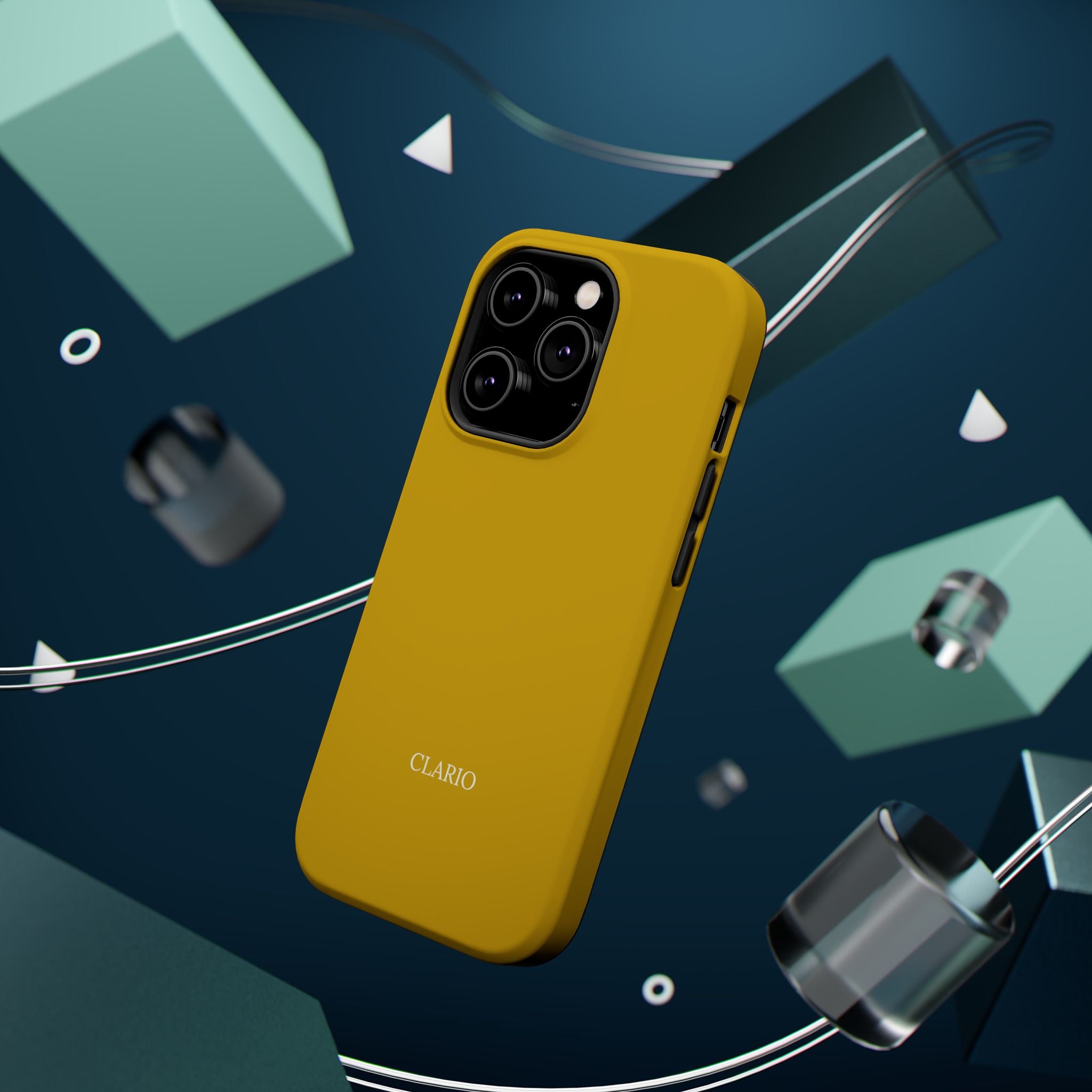 The Classic Clario Phone Case | Mustard