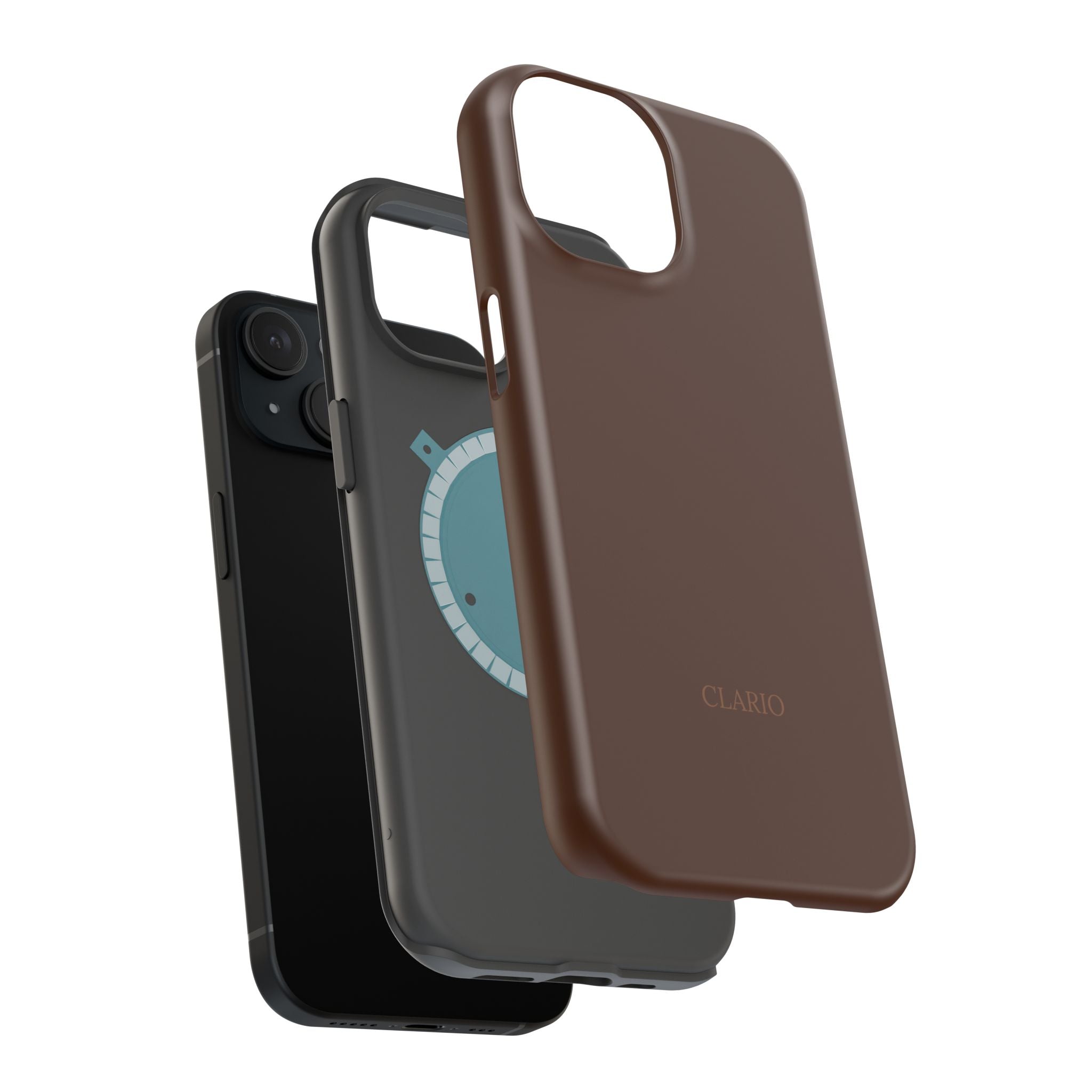 The Classic Clario Phone Case | Chocolate