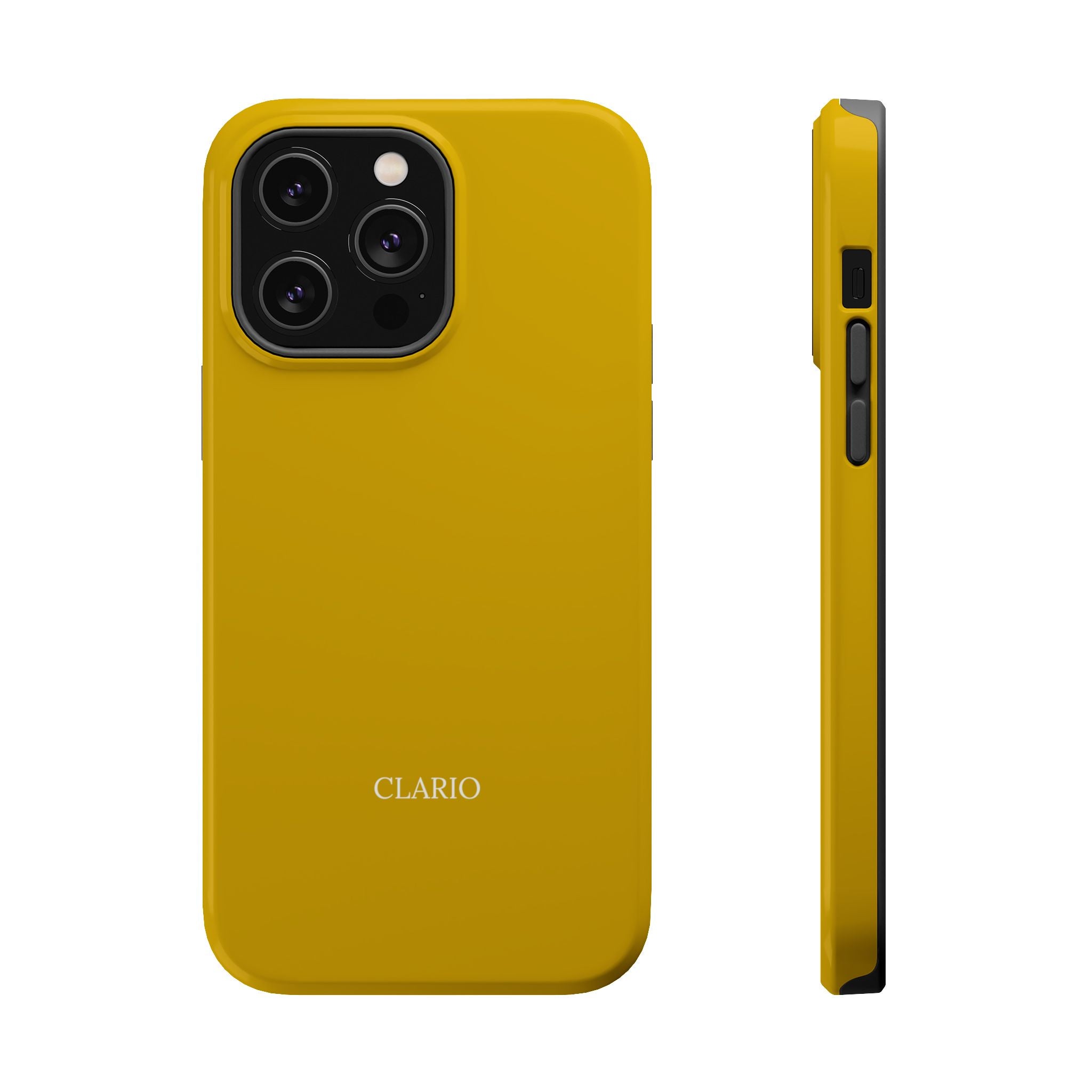 The Classic Clario Phone Case | Mustard