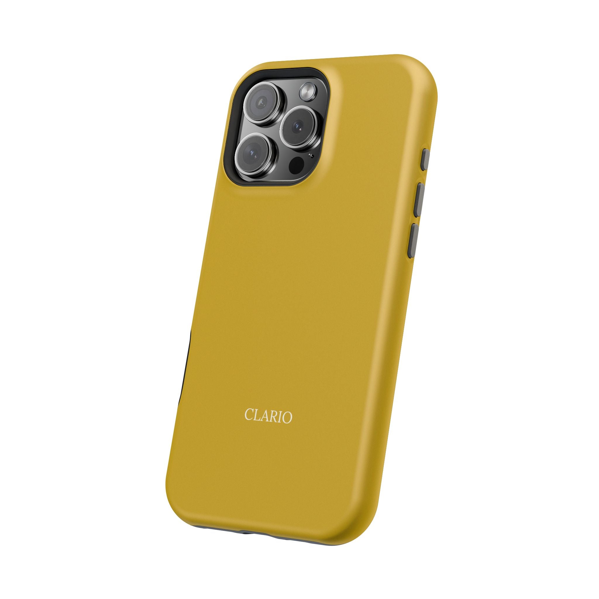The Classic Clario Phone Case | Mustard