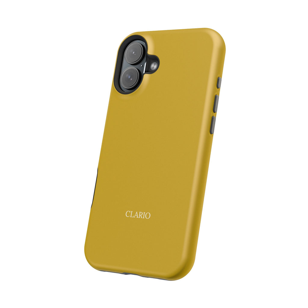 The Classic Clario Phone Case | Mustard