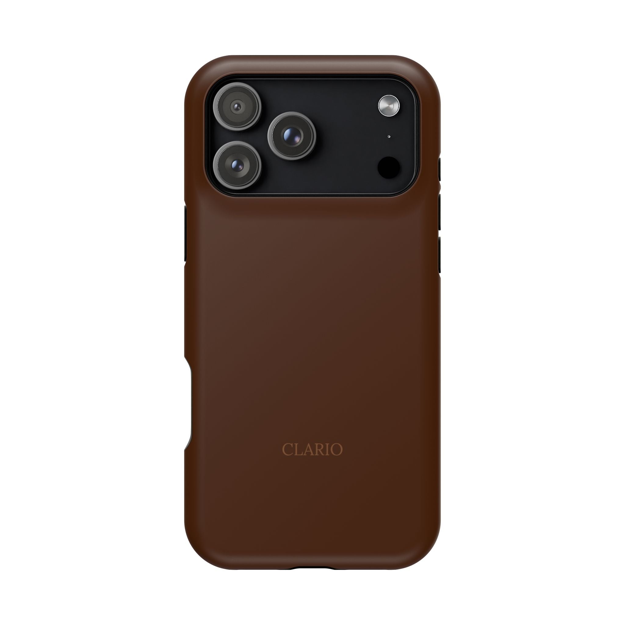 The Classic Clario Phone Case | Chocolate