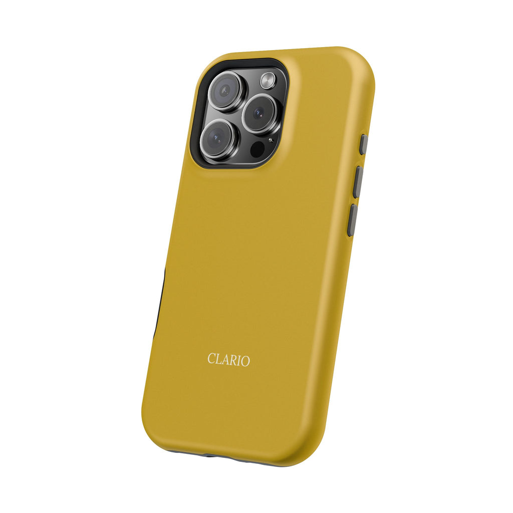 The Classic Clario Phone Case | Mustard
