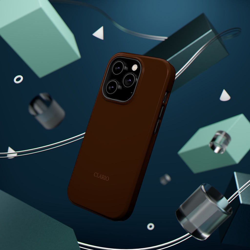 The Classic Clario Phone Case | Chocolate