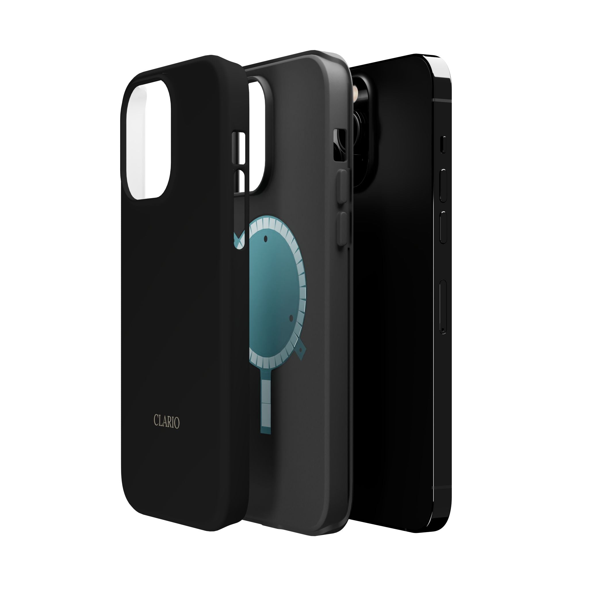 The Classic Clario Phone Case | Black