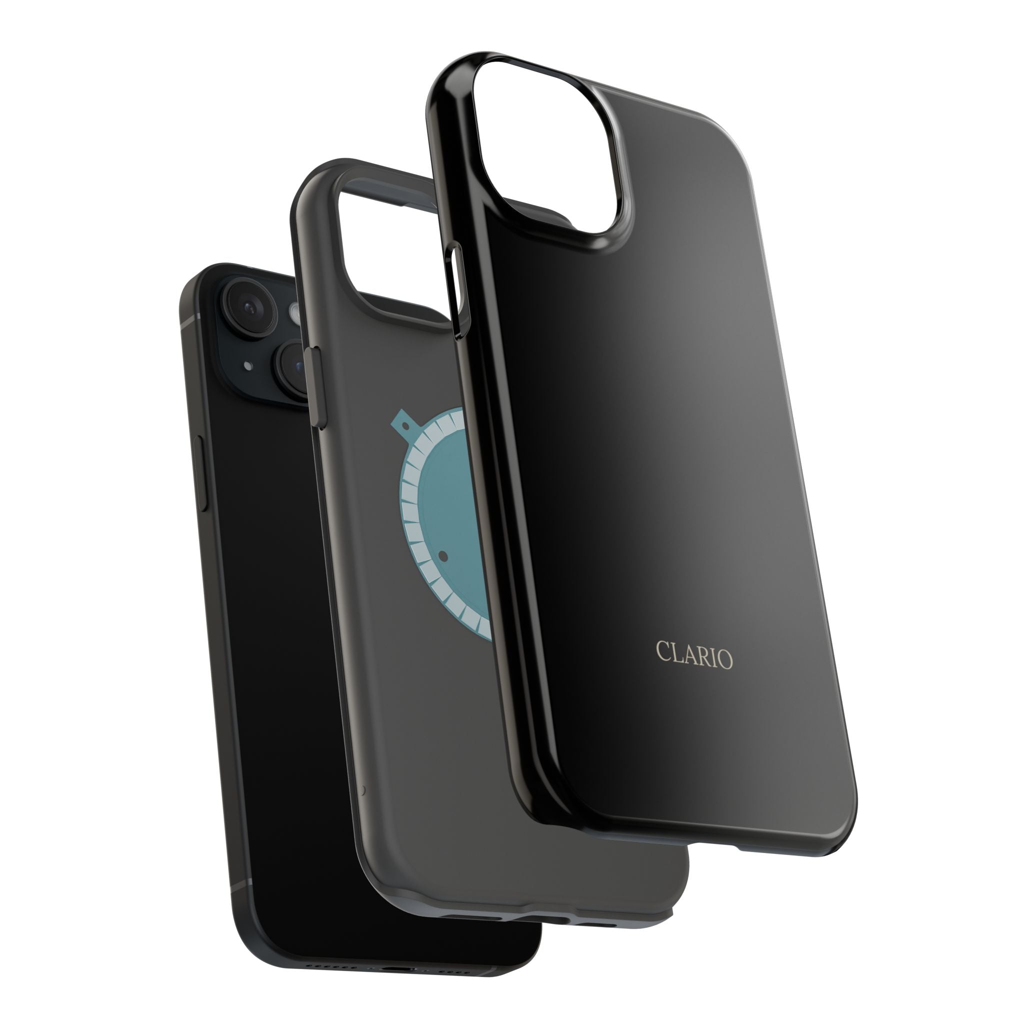 The Classic Clario Phone Case | Black