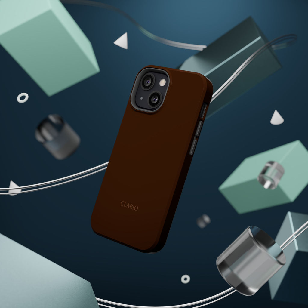 The Classic Clario Phone Case | Chocolate