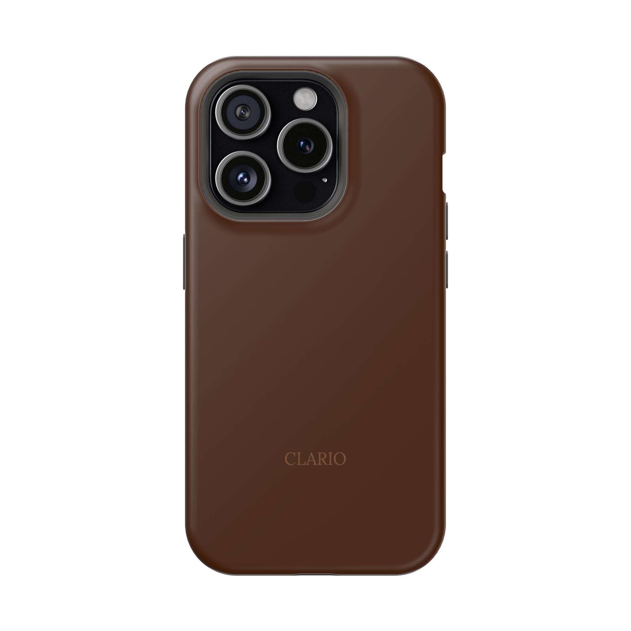 The Classic Clario Phone Case | Chocolate