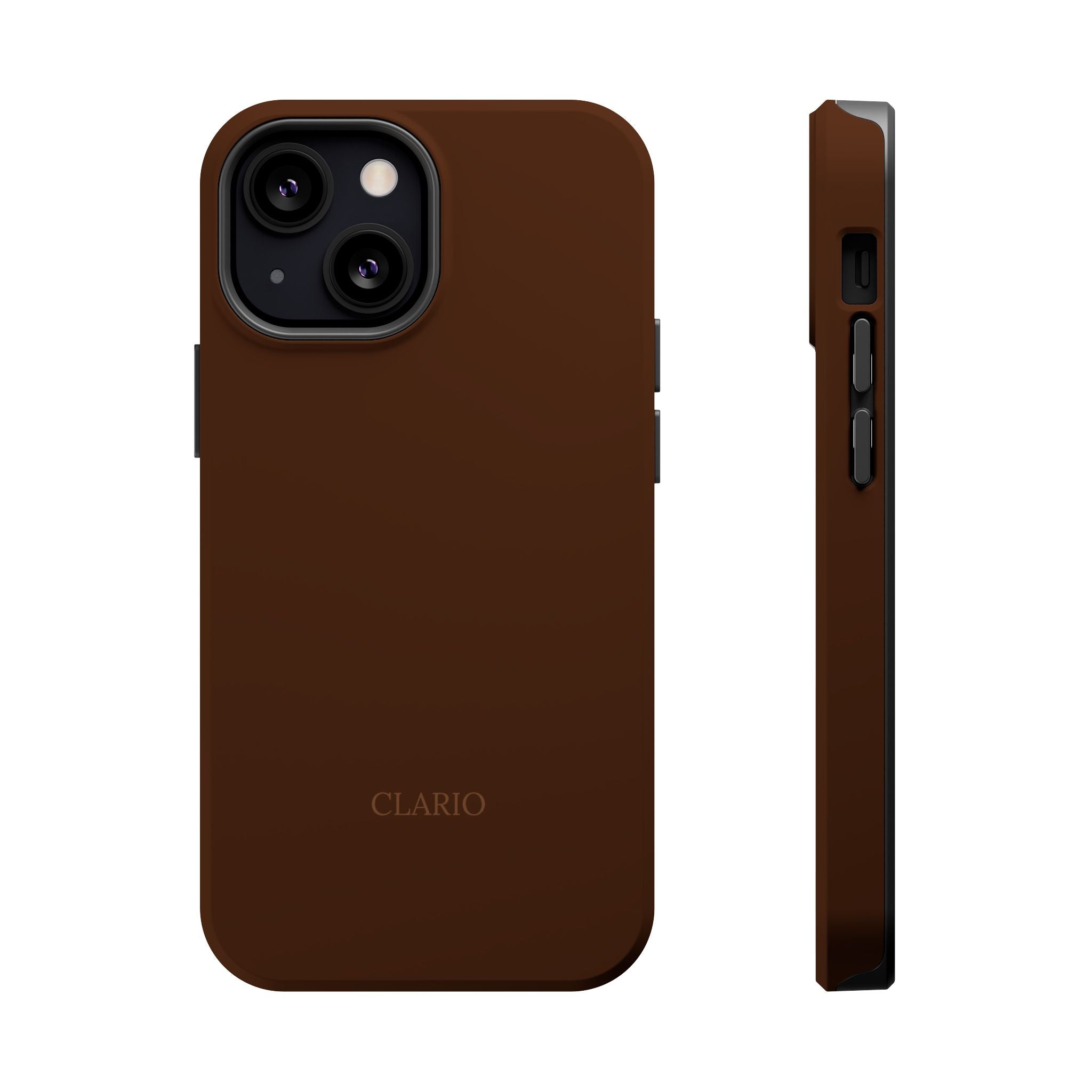 The Classic Clario Phone Case | Chocolate
