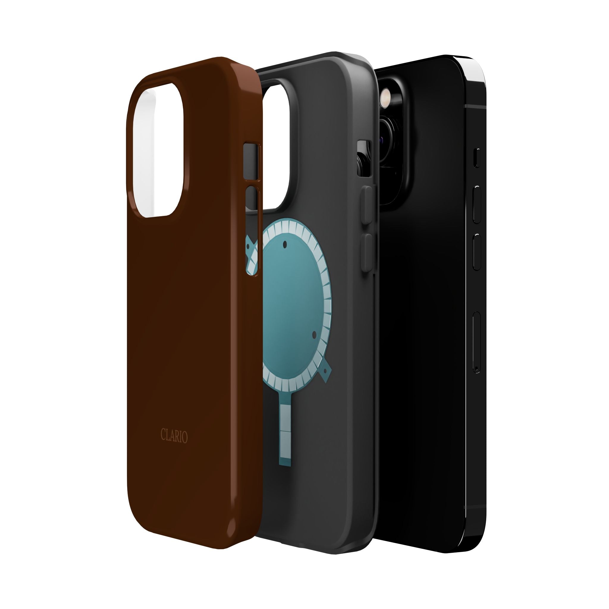 The Classic Clario Phone Case | Chocolate