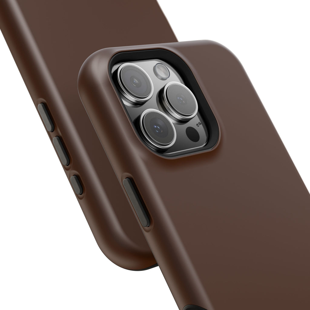 The Classic Clario Phone Case | Chocolate