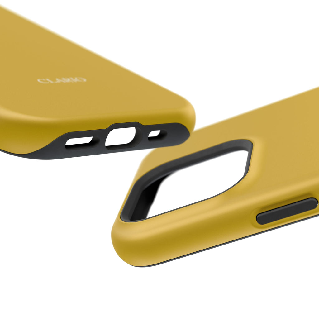 The Classic Clario Phone Case | Mustard