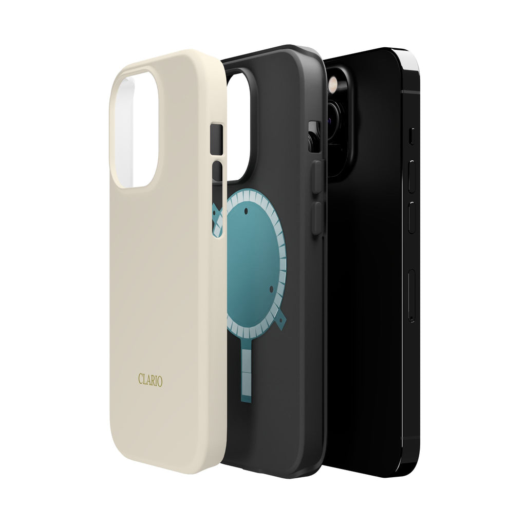 The Classic Clario Phone Case | Cream