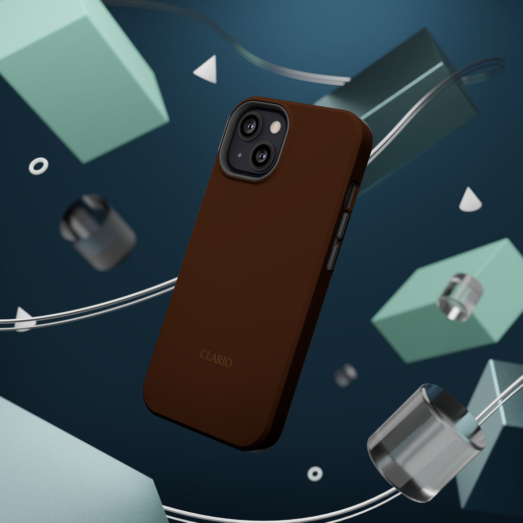 The Classic Clario Phone Case | Chocolate
