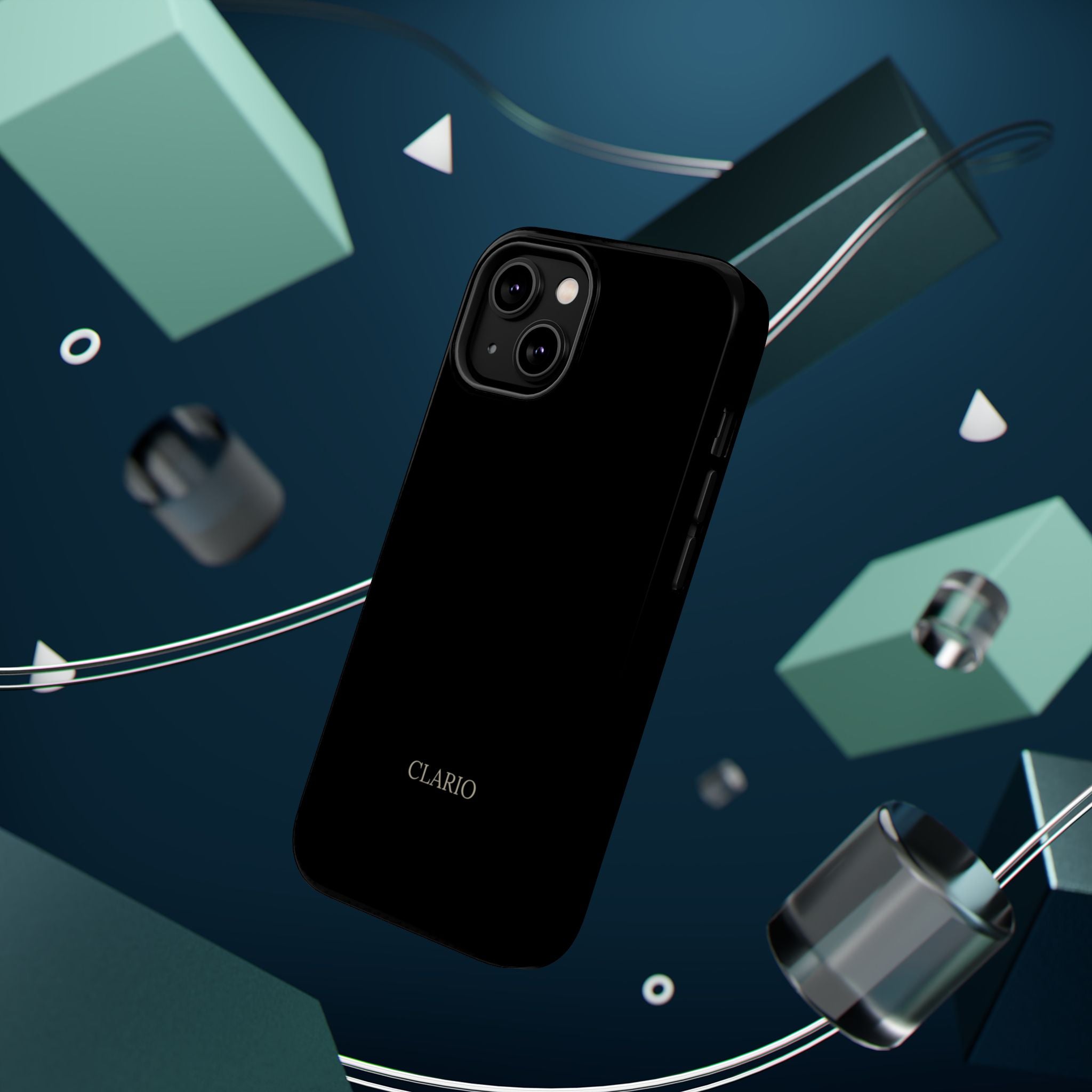 The Classic Clario Phone Case | Black