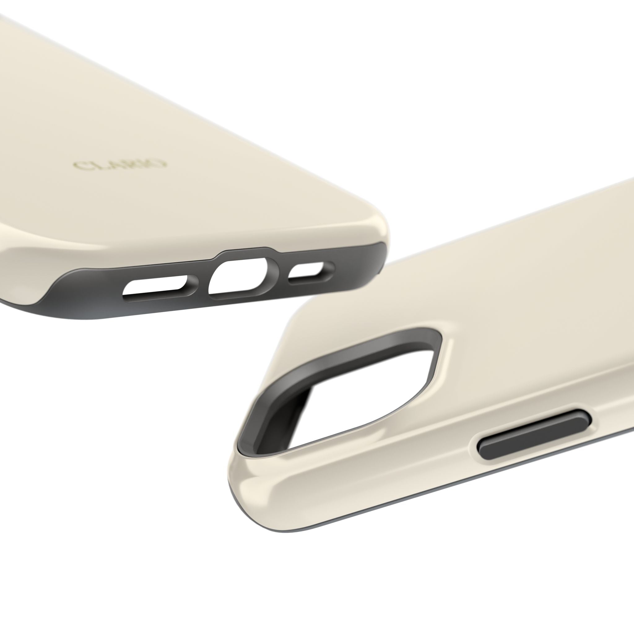 The Classic Clario Phone Case | Cream