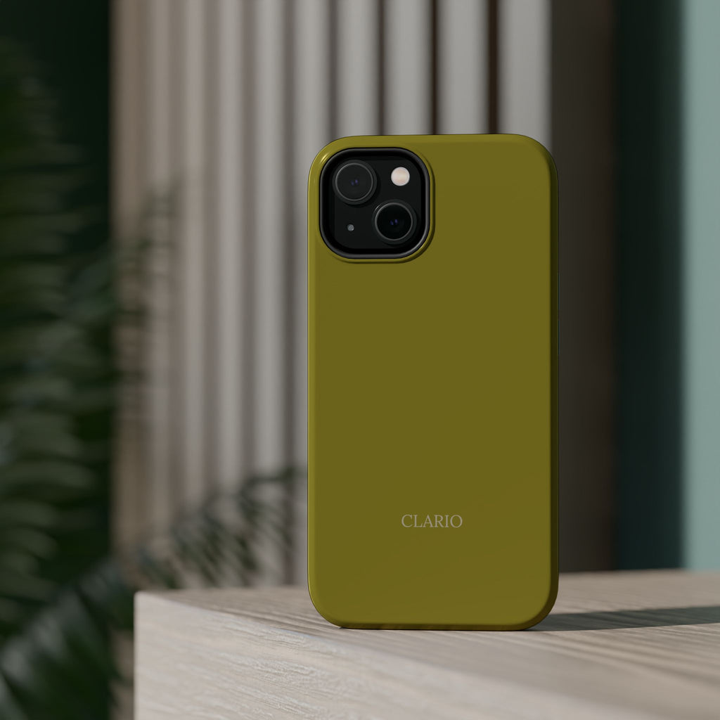 The Classic Clario Phone Case | Green