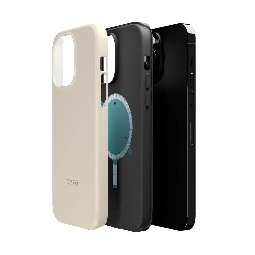 The Classic Clario Phone Case | Cream