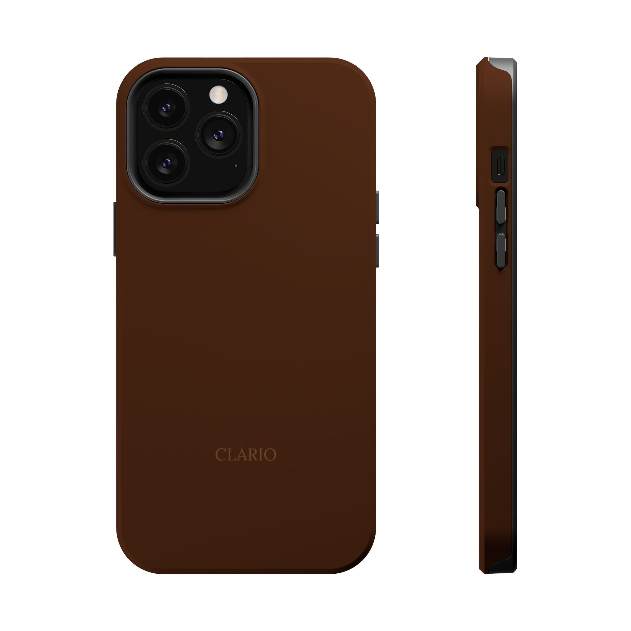 The Classic Clario Phone Case | Chocolate