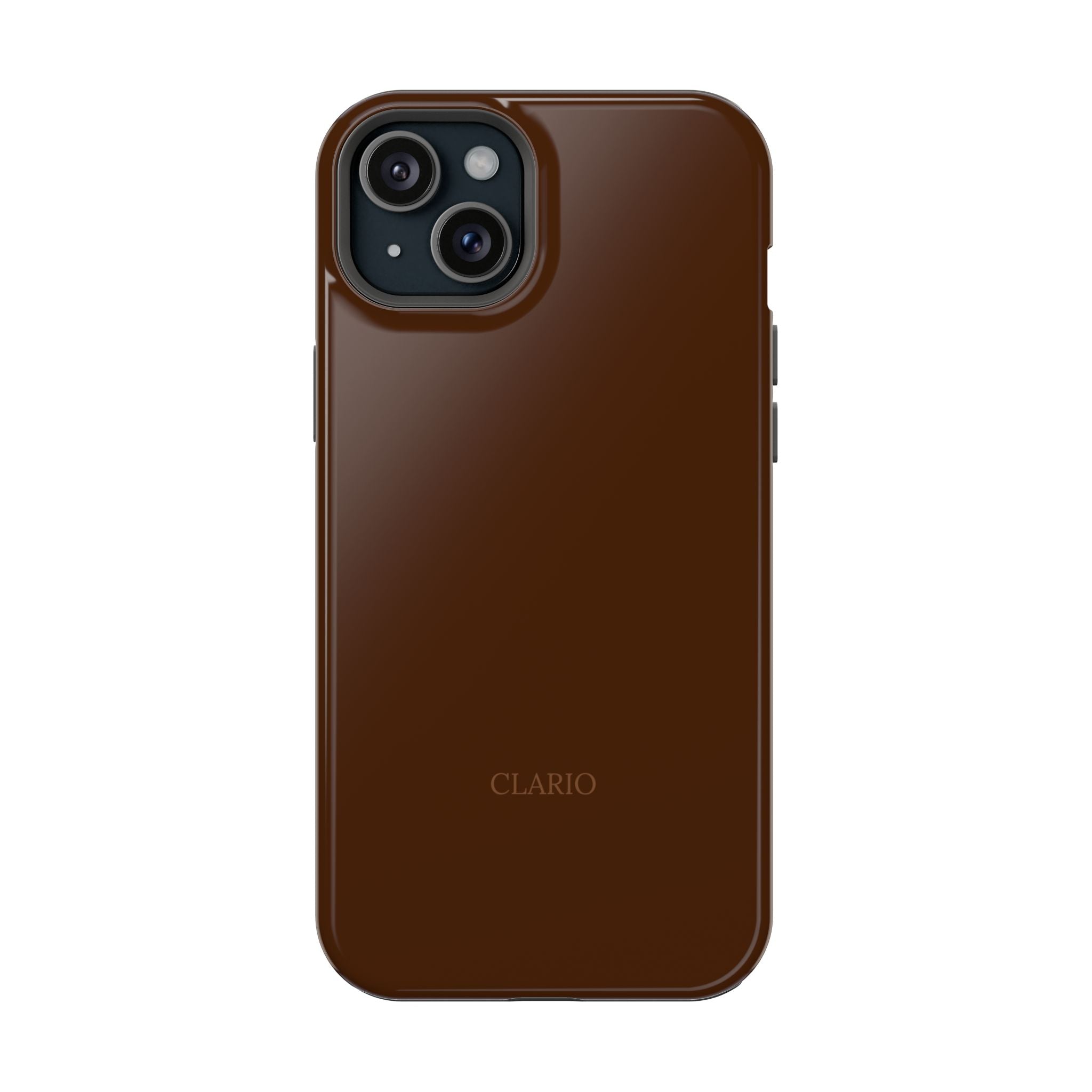 The Classic Clario Phone Case | Chocolate