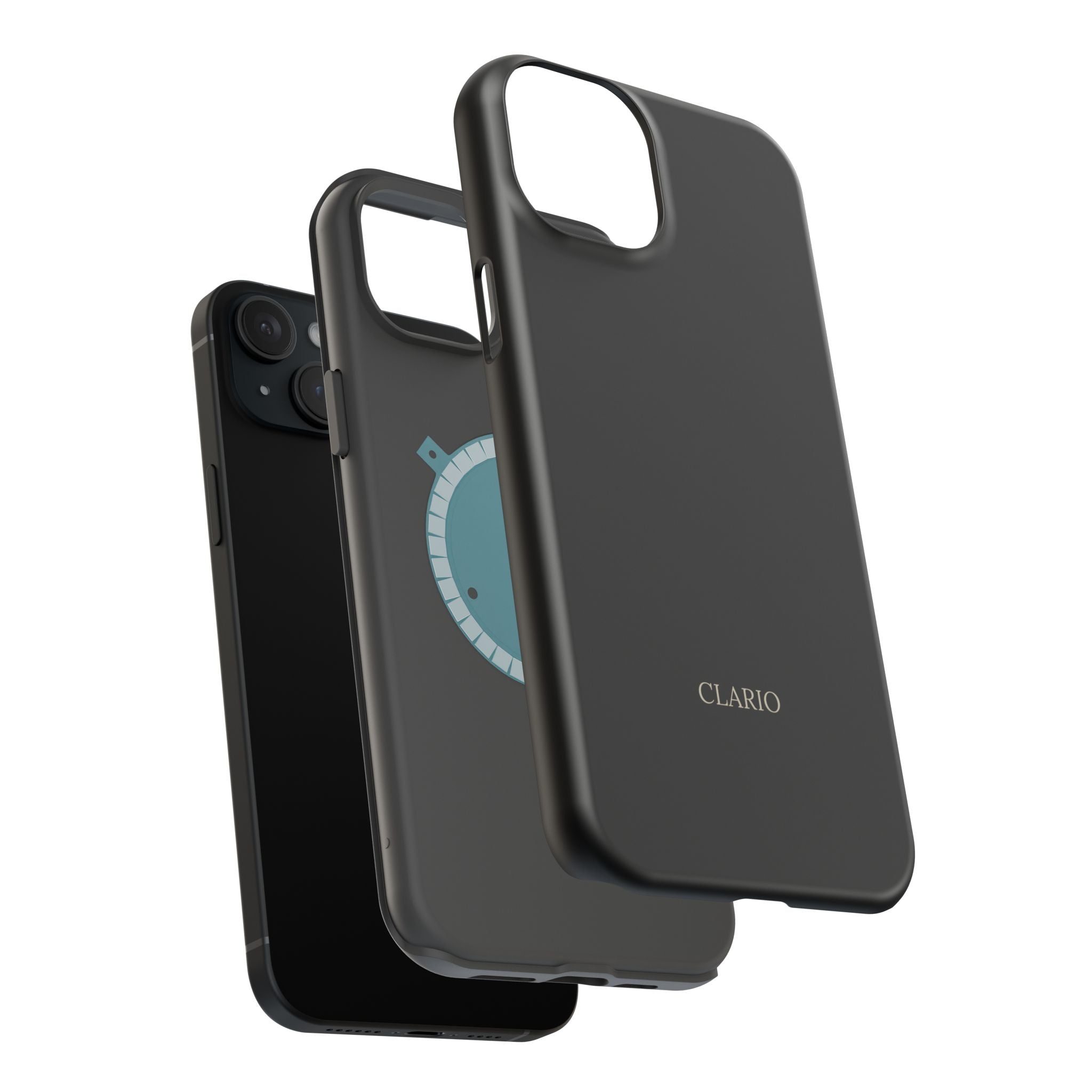 The Classic Clario Phone Case | Black