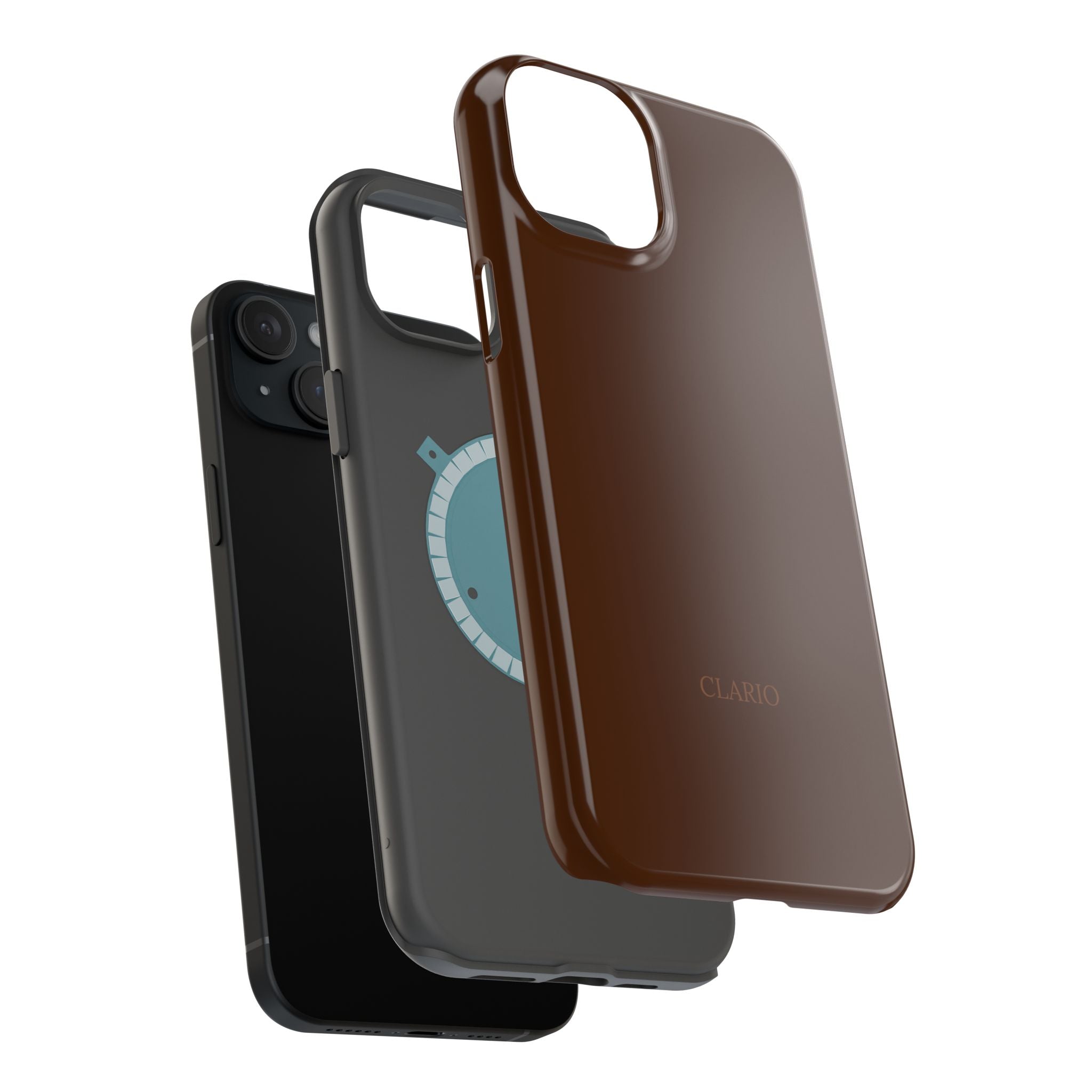 The Classic Clario Phone Case | Chocolate