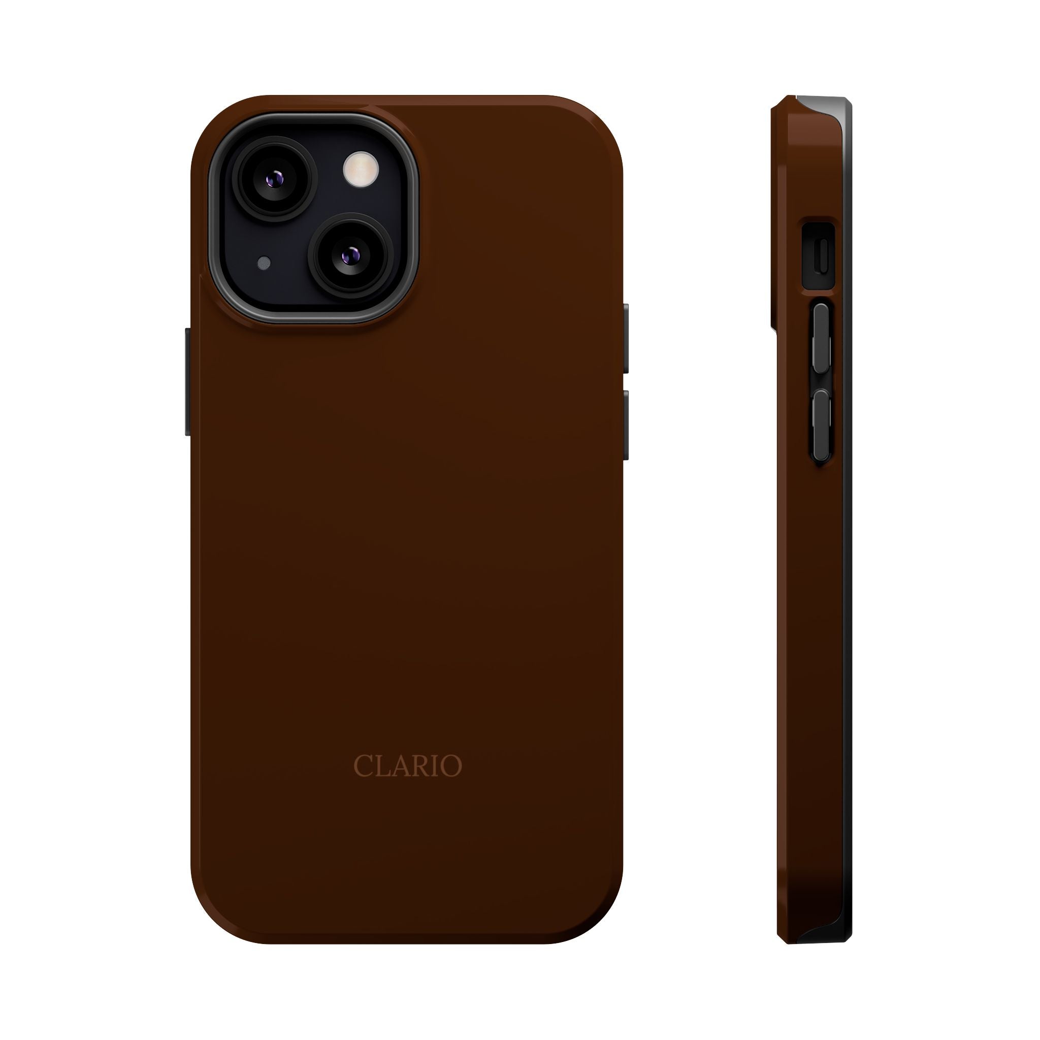 The Classic Clario Phone Case | Chocolate
