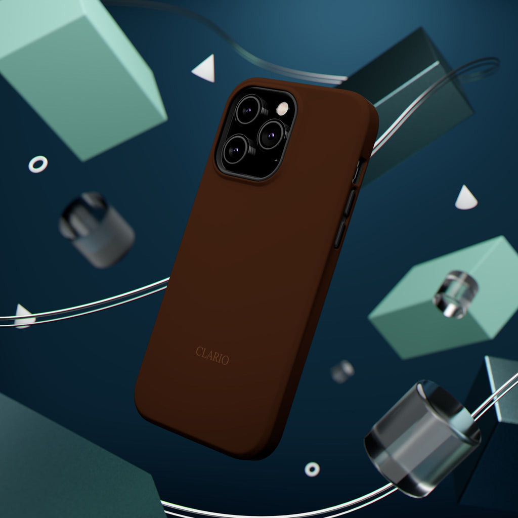 The Classic Clario Phone Case | Chocolate