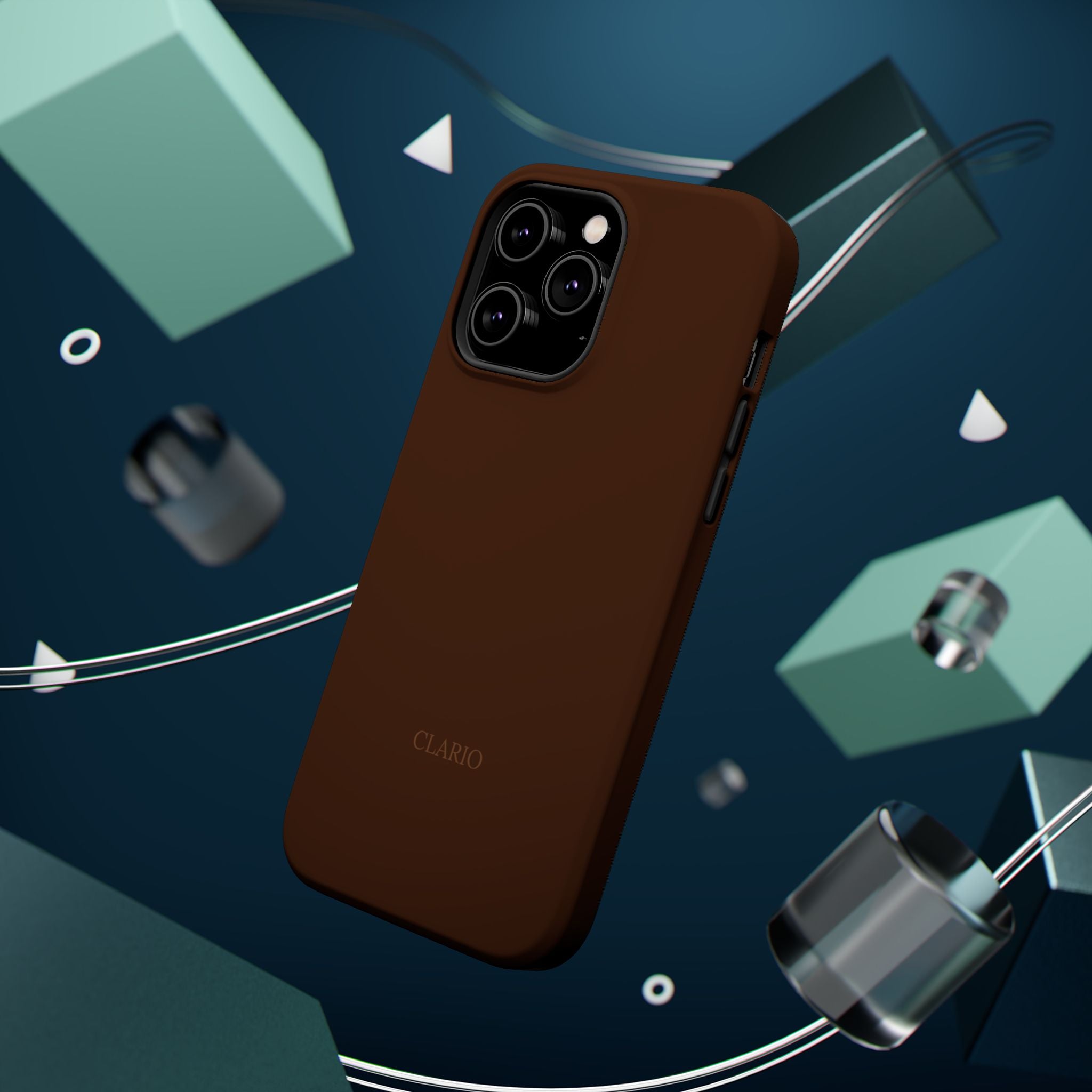 The Classic Clario Phone Case | Chocolate