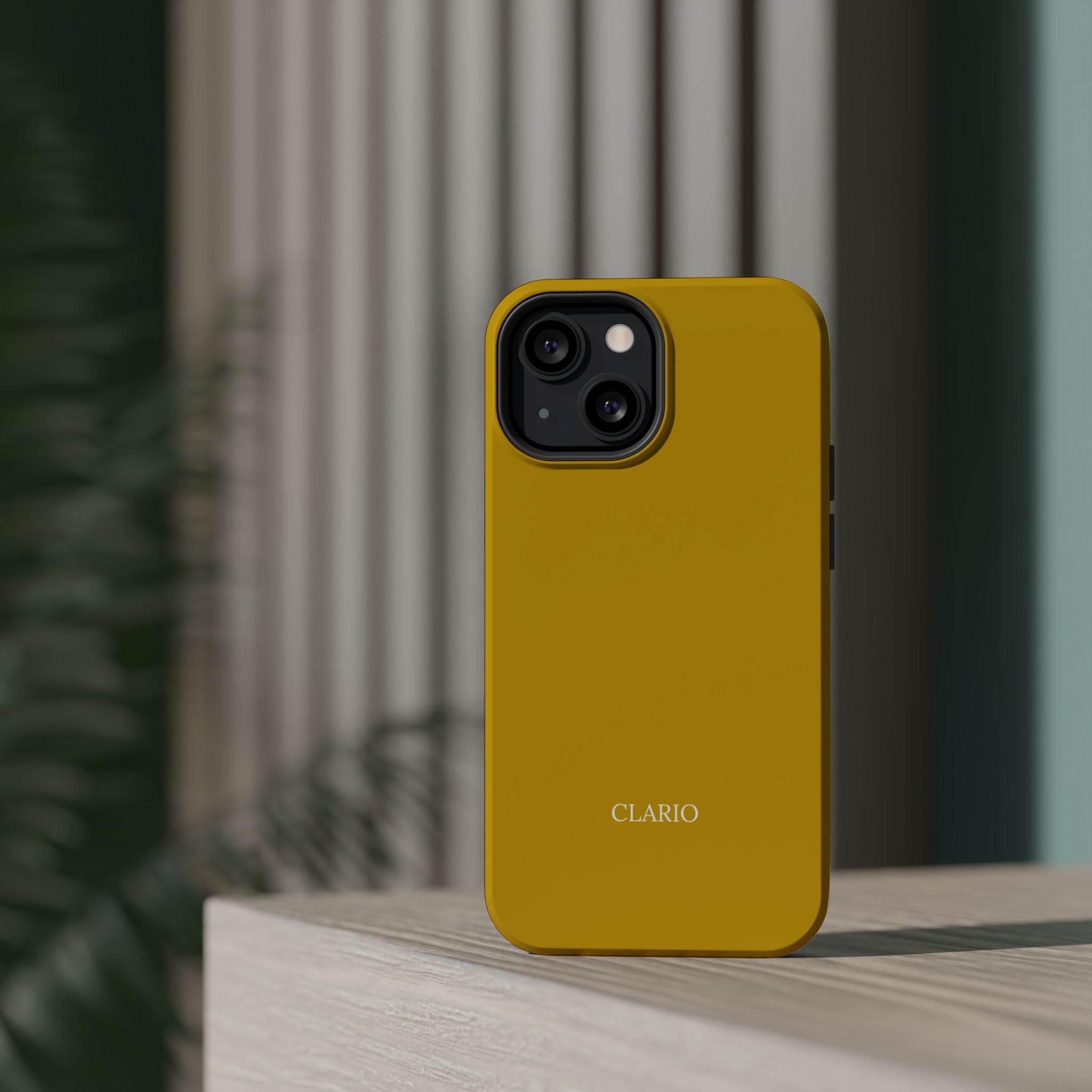 The Classic Clario Phone Case | Mustard