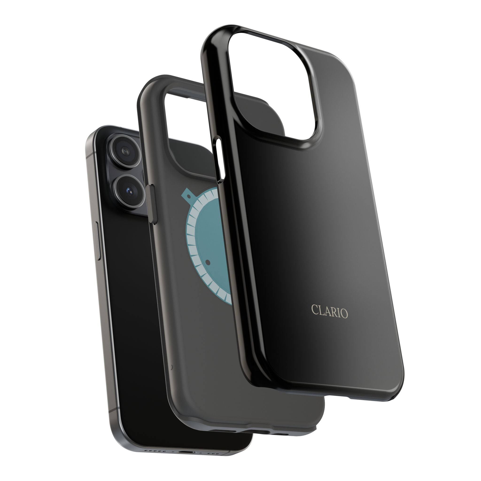 The Classic Clario Phone Case | Black