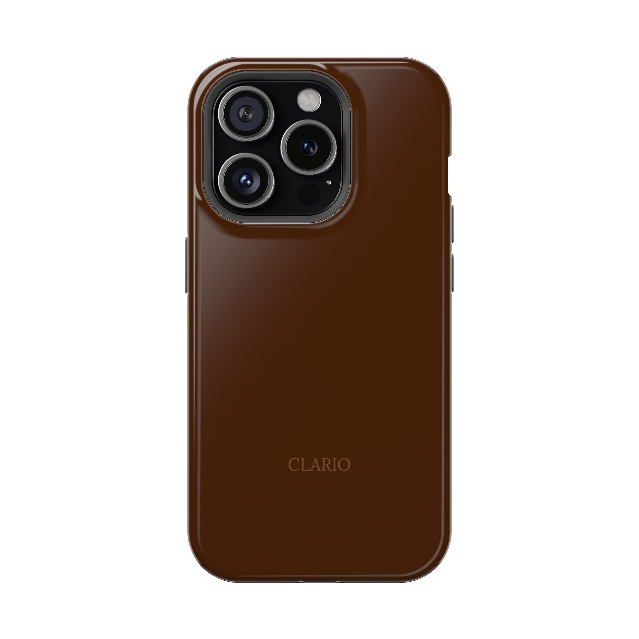 The Classic Clario Phone Case | Chocolate