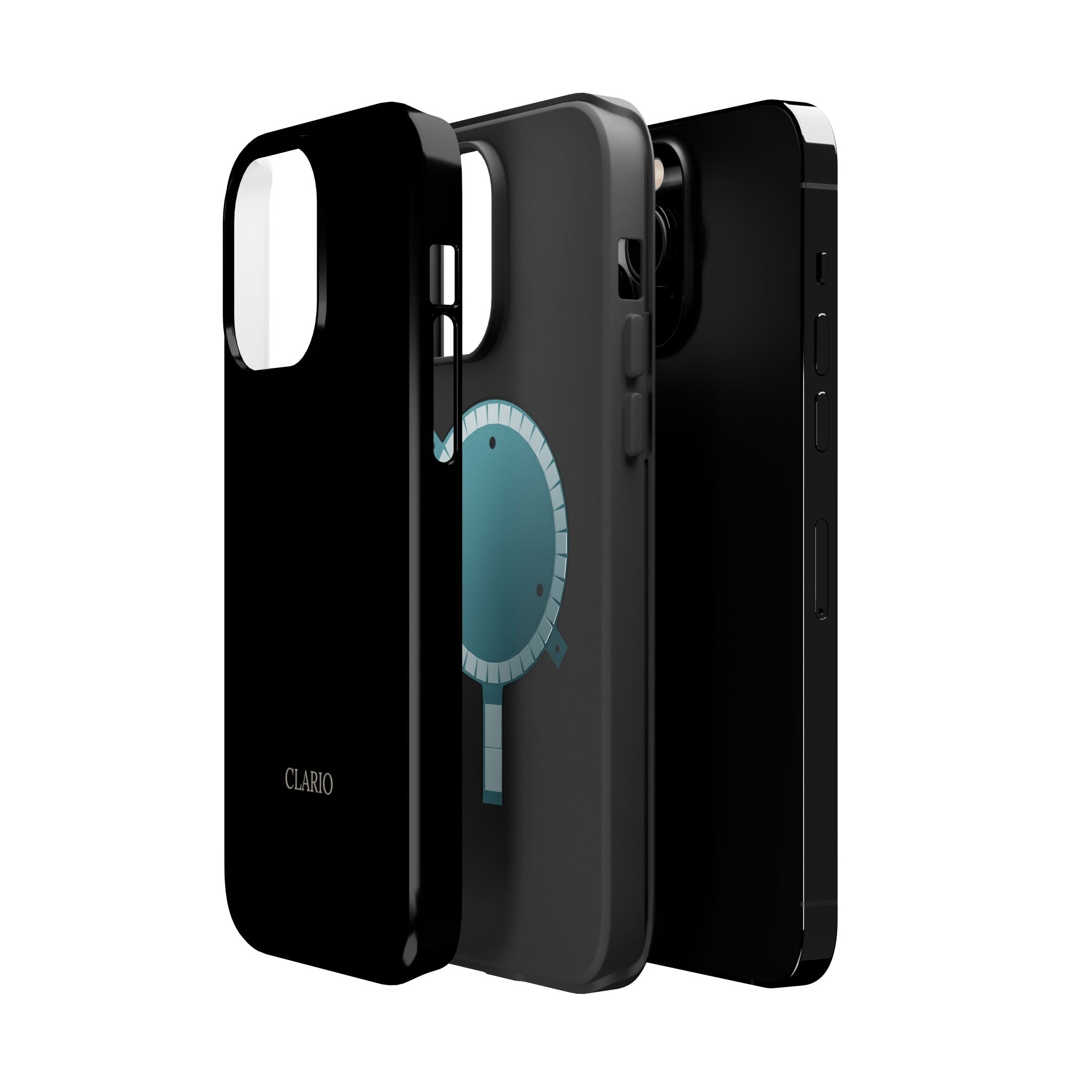 The Classic Clario Phone Case | Black