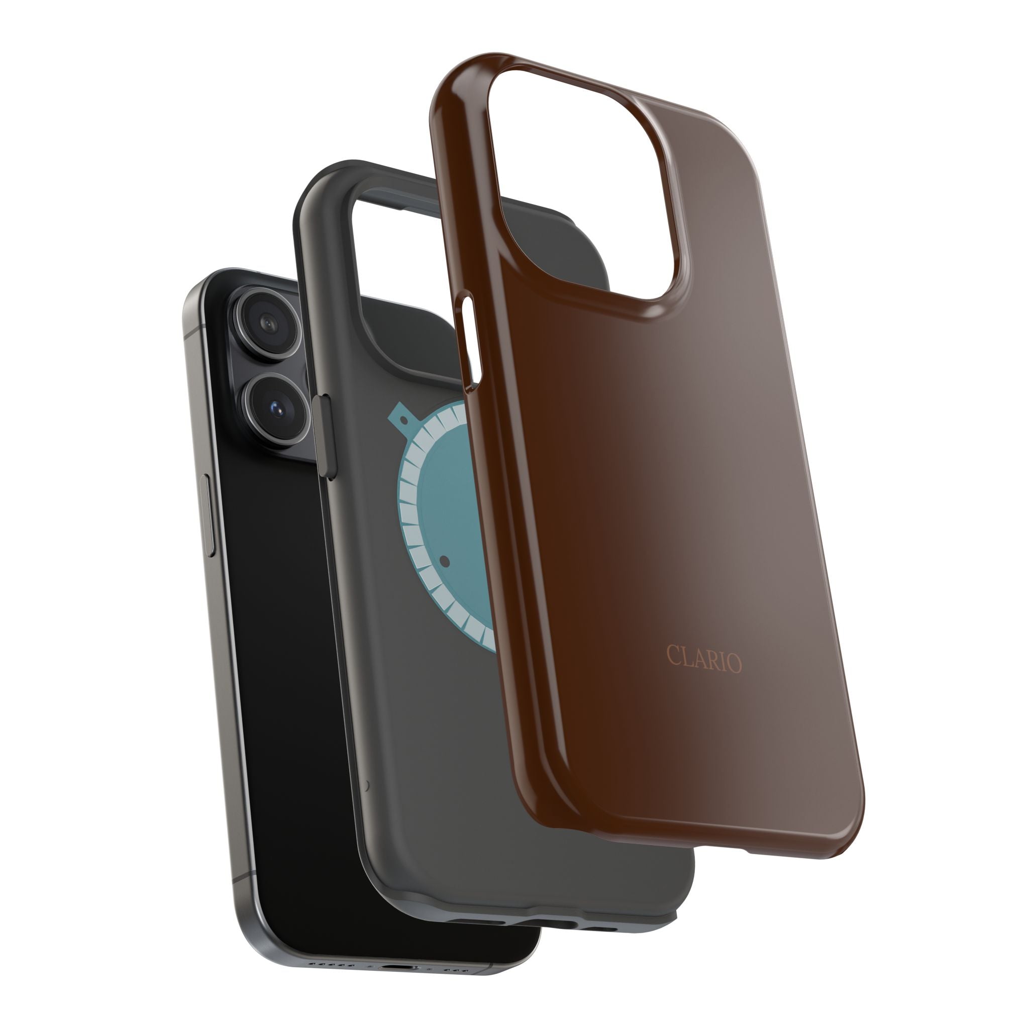 The Classic Clario Phone Case | Chocolate
