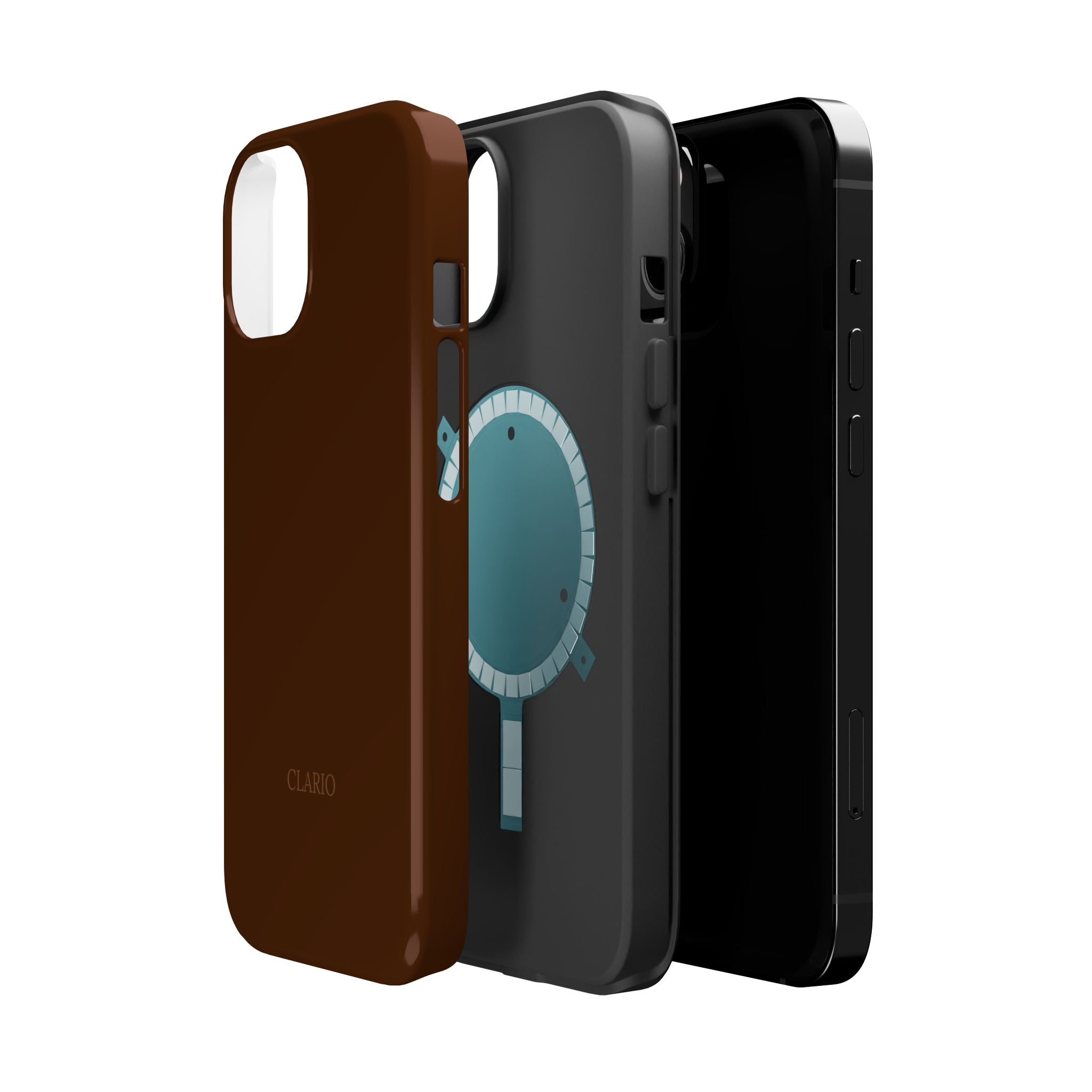 The Classic Clario Phone Case | Chocolate