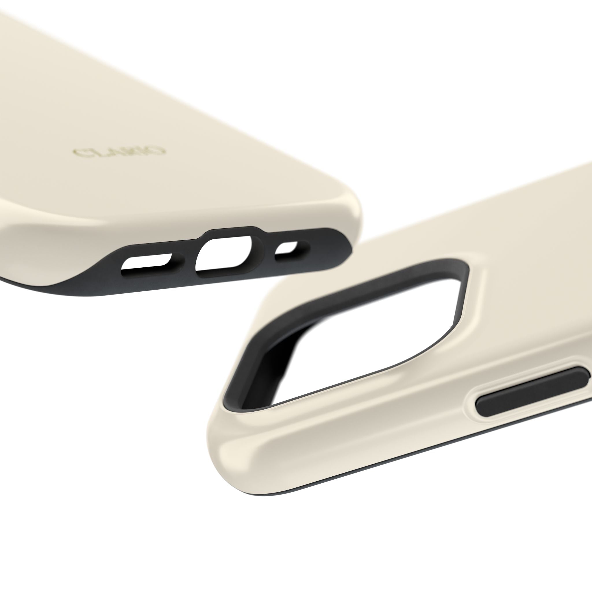 The Classic Clario Phone Case | Cream