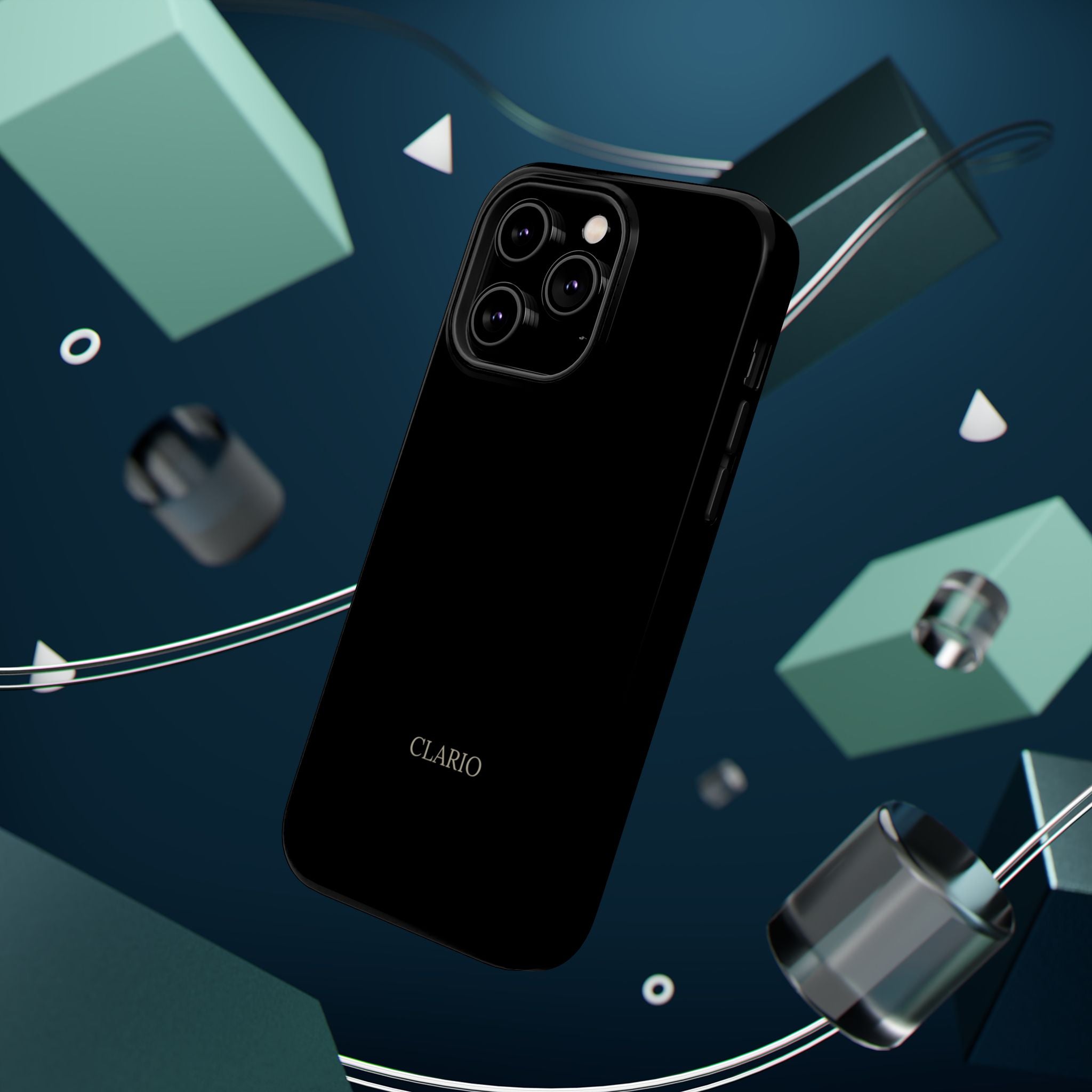 The Classic Clario Phone Case | Black