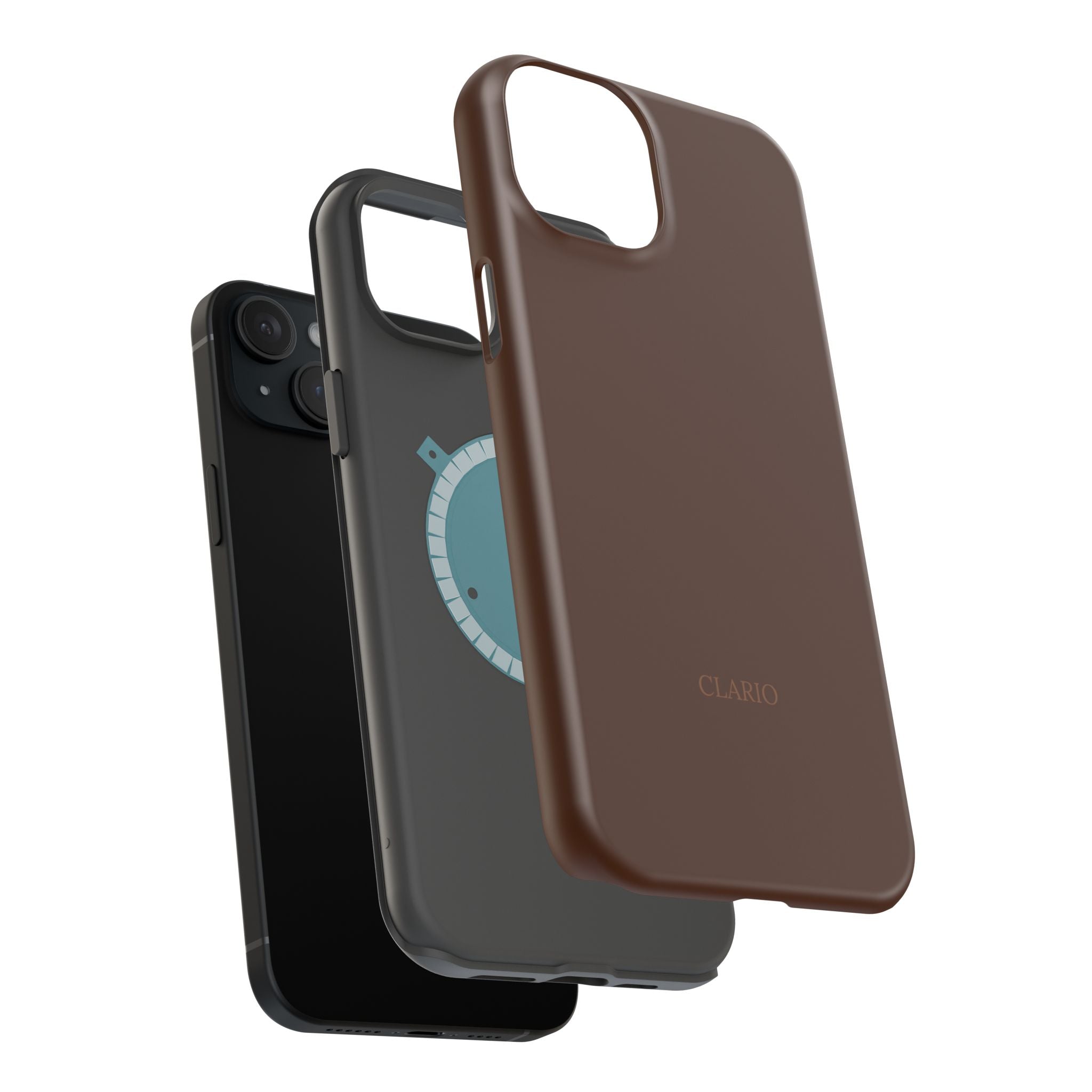 The Classic Clario Phone Case | Chocolate