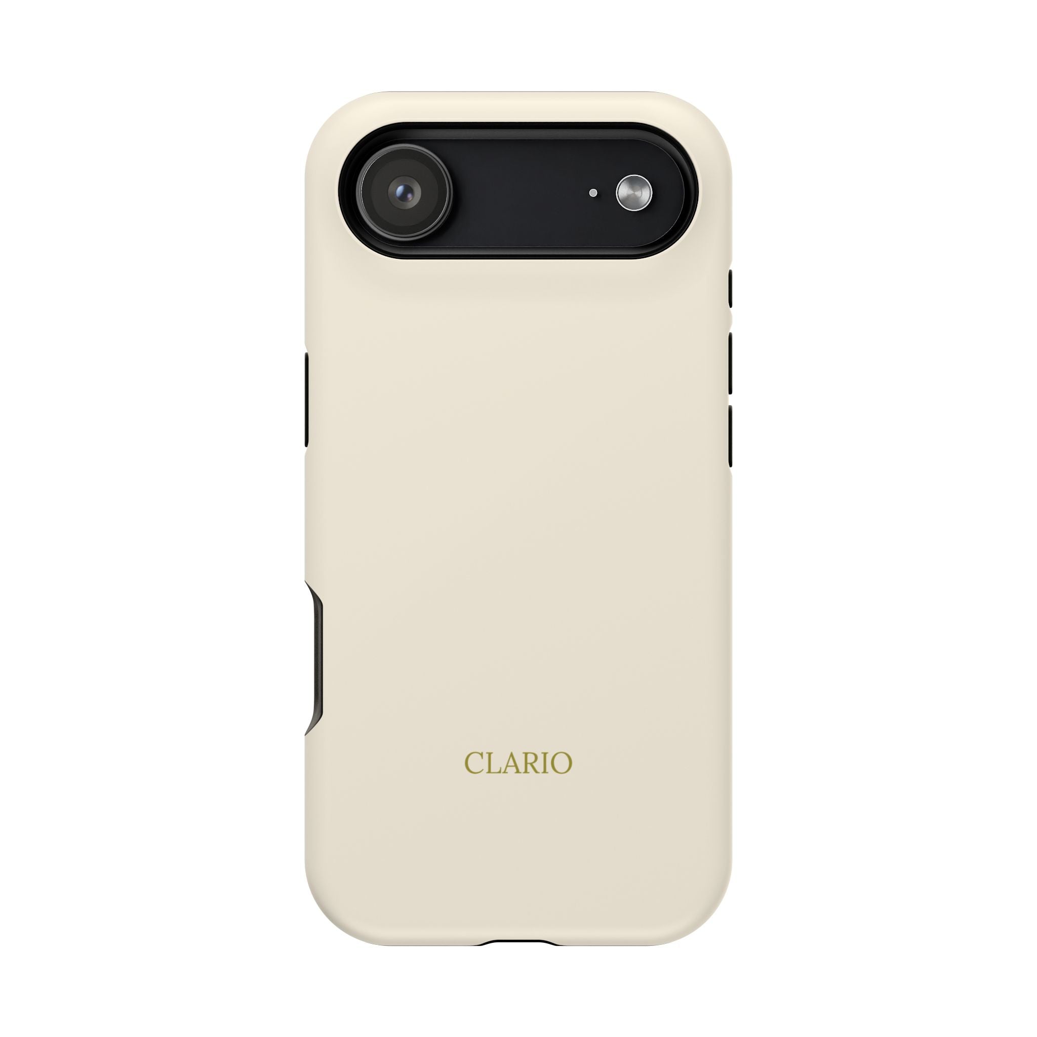 The Classic Clario Phone Case | Cream