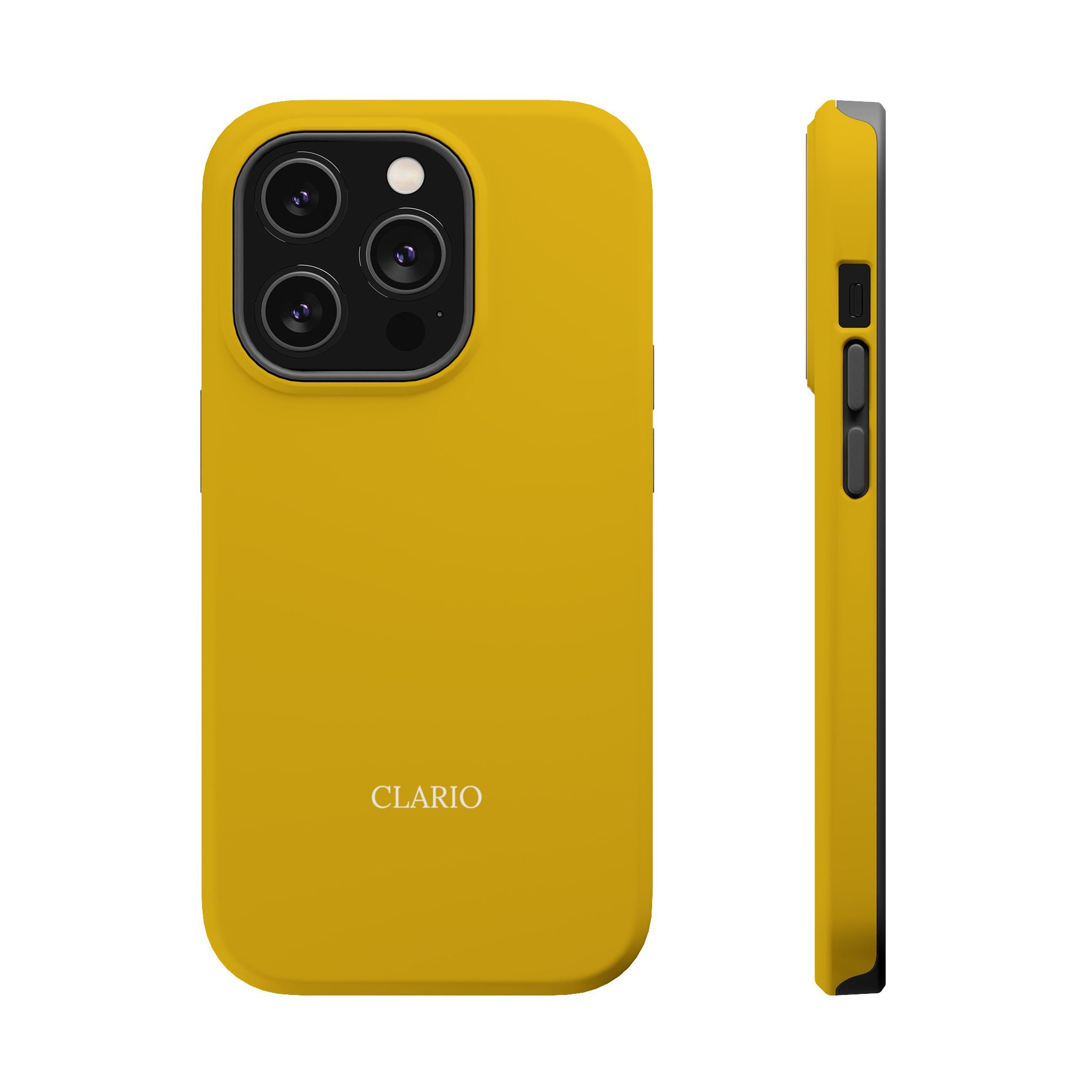 The Classic Clario Phone Case | Mustard