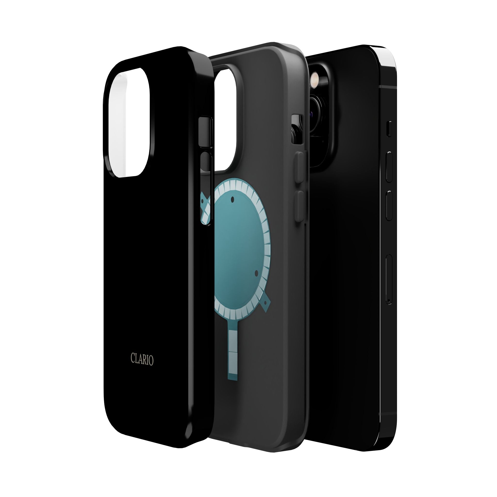The Classic Clario Phone Case | Black