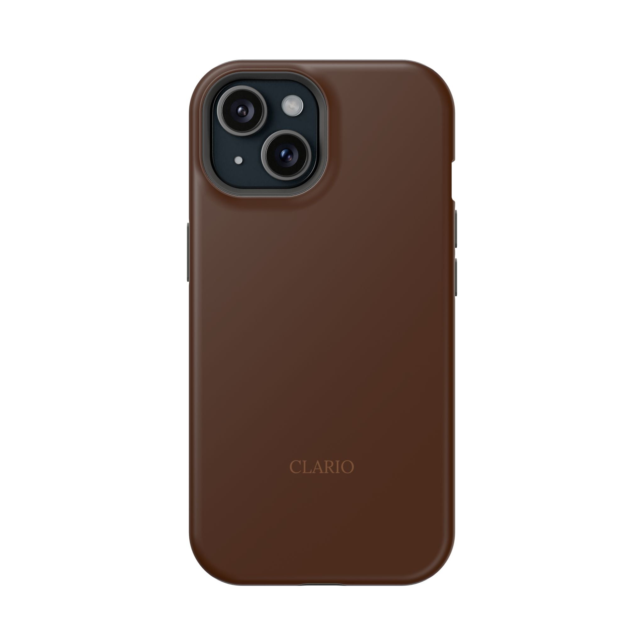 The Classic Clario Phone Case | Chocolate