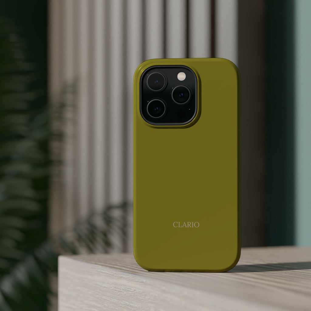 The Classic Clario Phone Case | Green