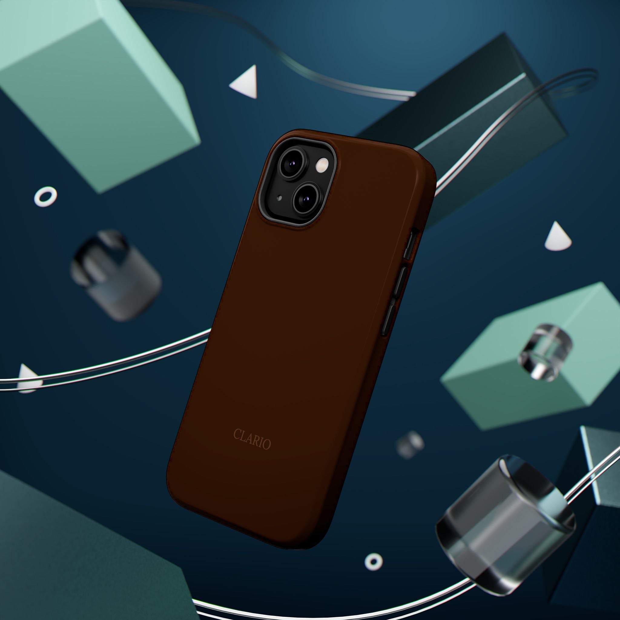 The Classic Clario Phone Case | Chocolate