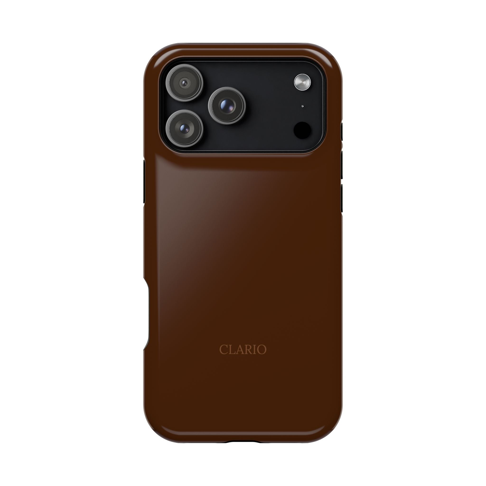 The Classic Clario Phone Case | Chocolate