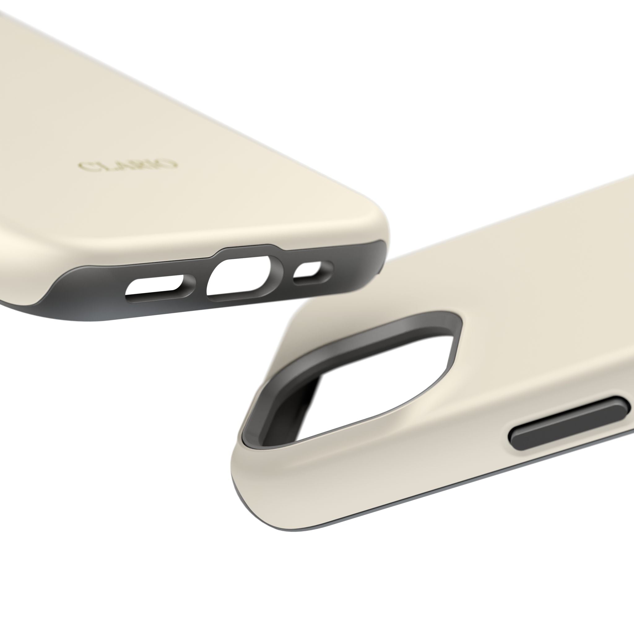 The Classic Clario Phone Case | Cream