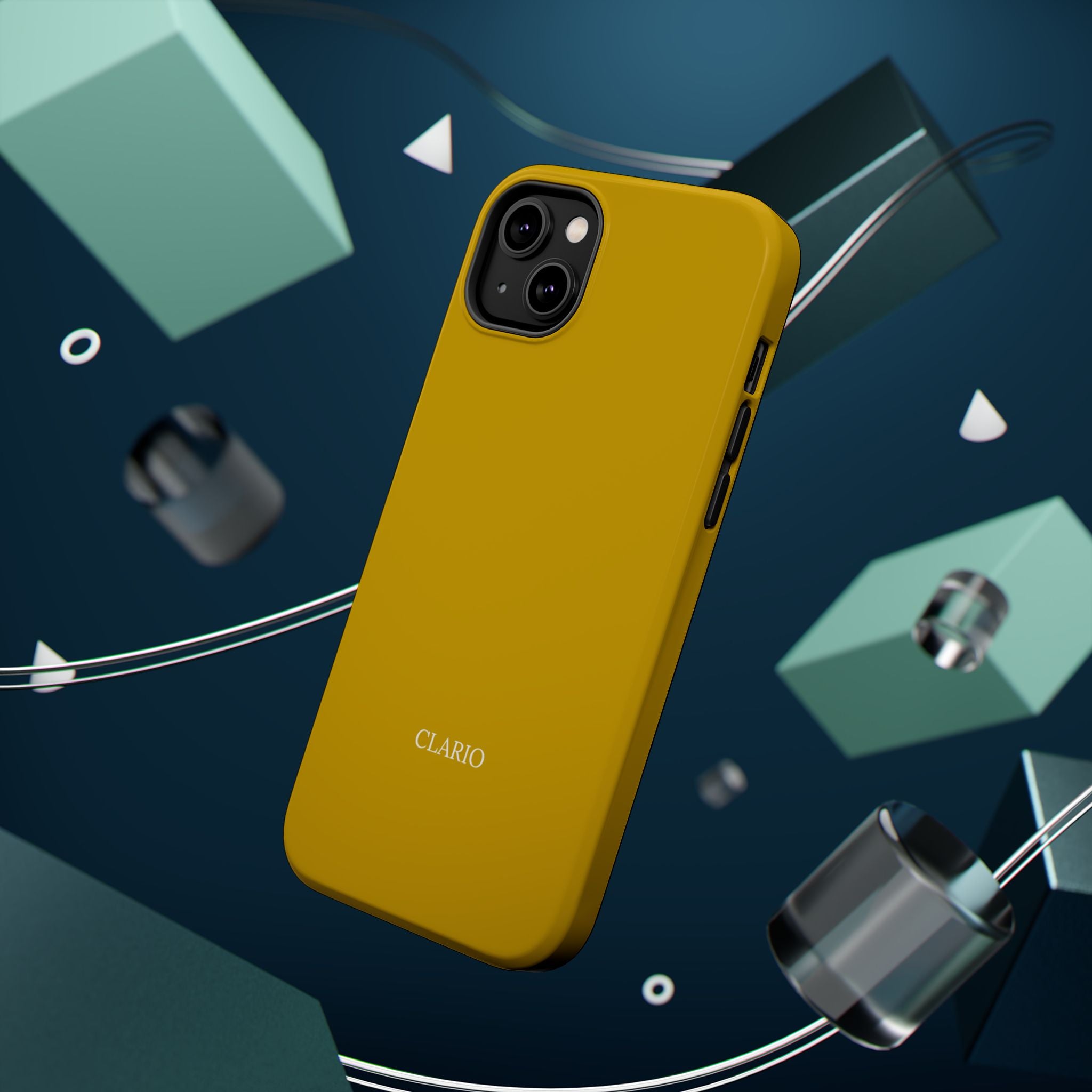 The Classic Clario Phone Case | Mustard
