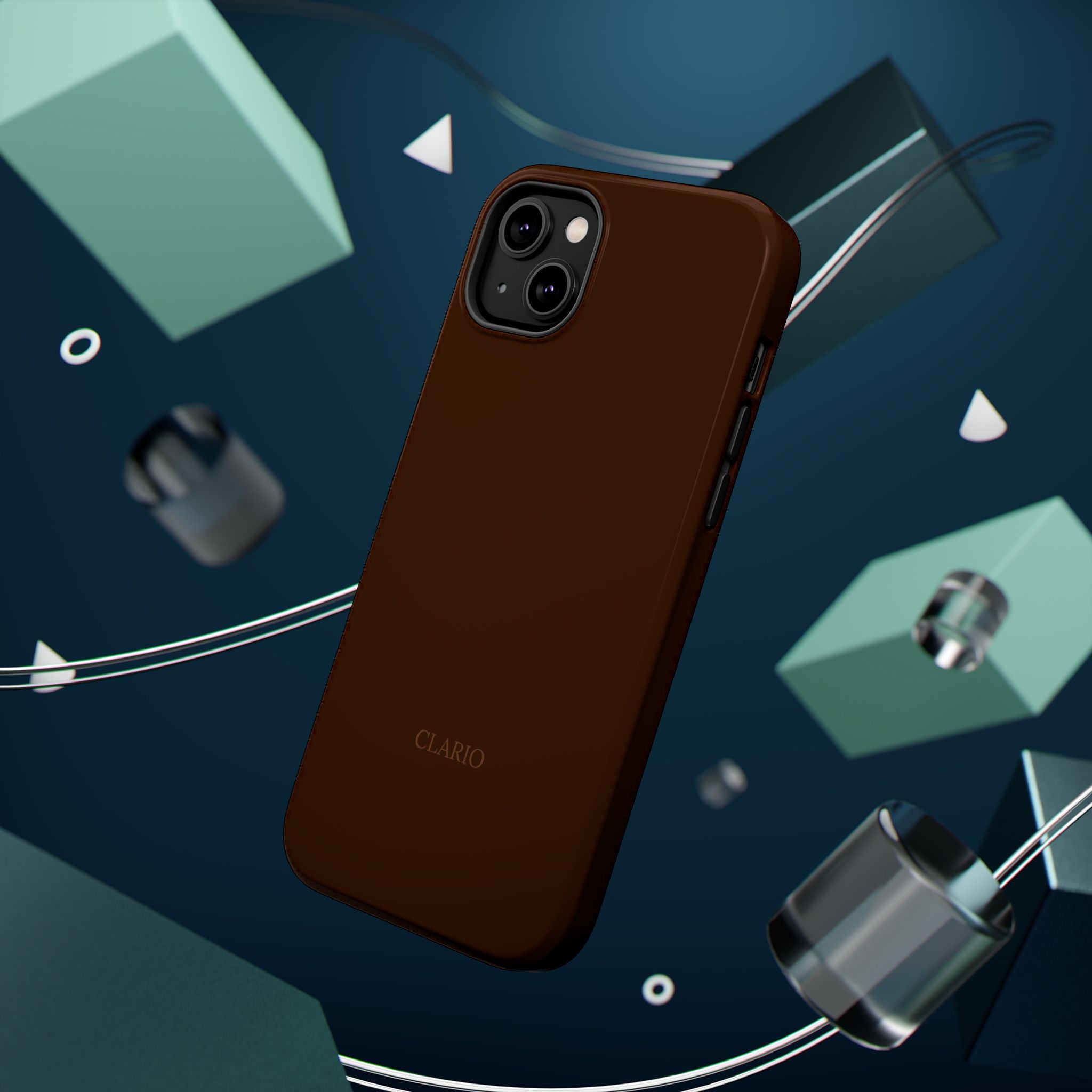 The Classic Clario Phone Case | Chocolate