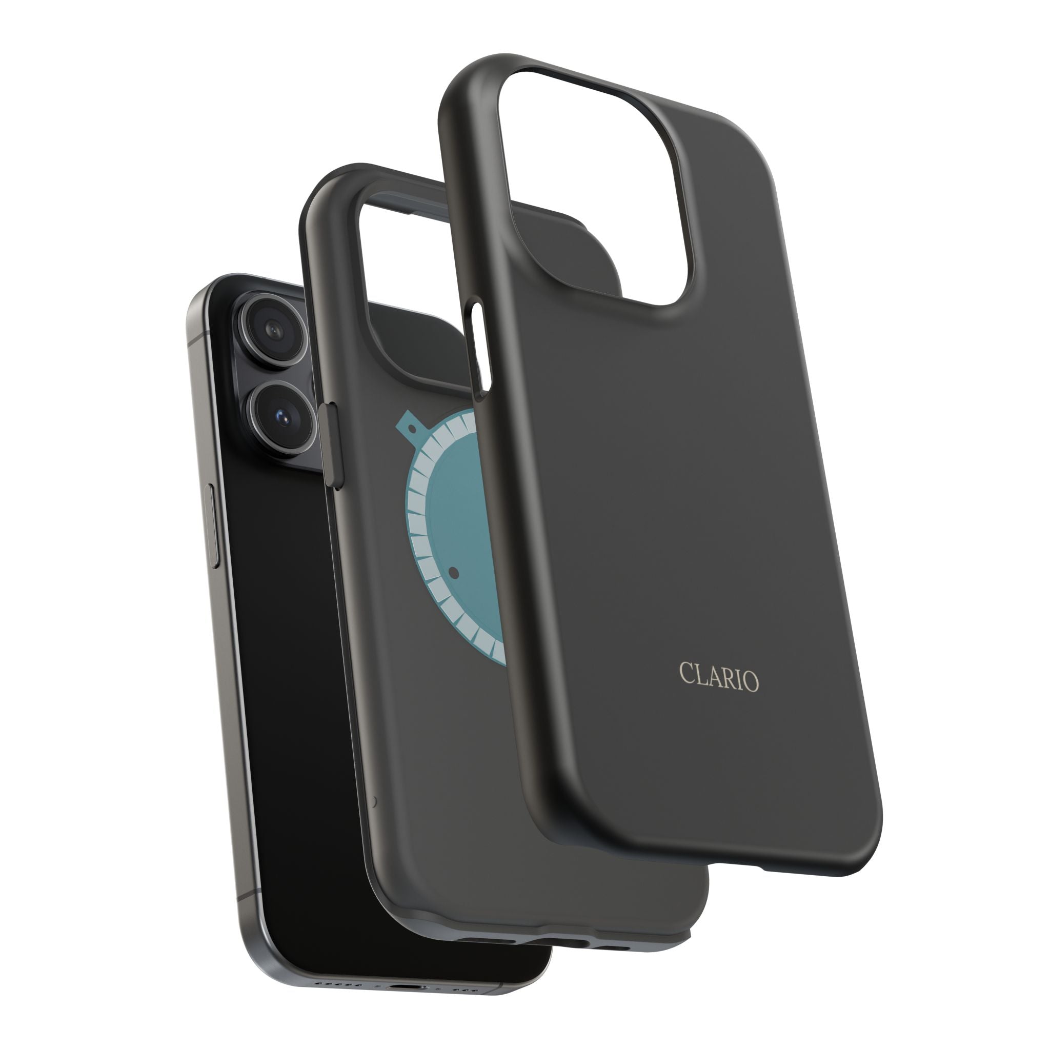 The Classic Clario Phone Case | Black