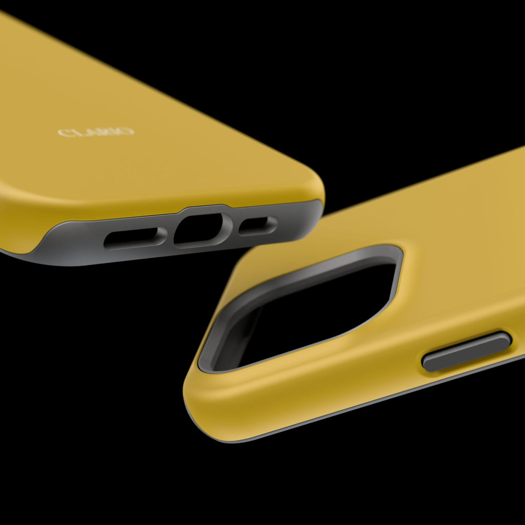 The Classic Clario Phone Case | Mustard